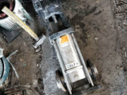 40口徑，配7.5KW電機(jī)，316L材質(zhì)立式多級(jí)泵